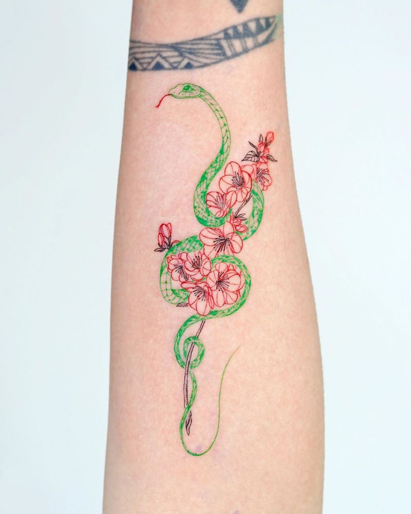 30 Pretty Plum Blossom Tattoos Make You Attractive