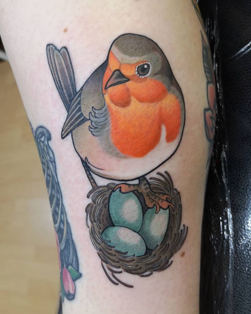 30 Pretty Robin Tattoos You Must Try