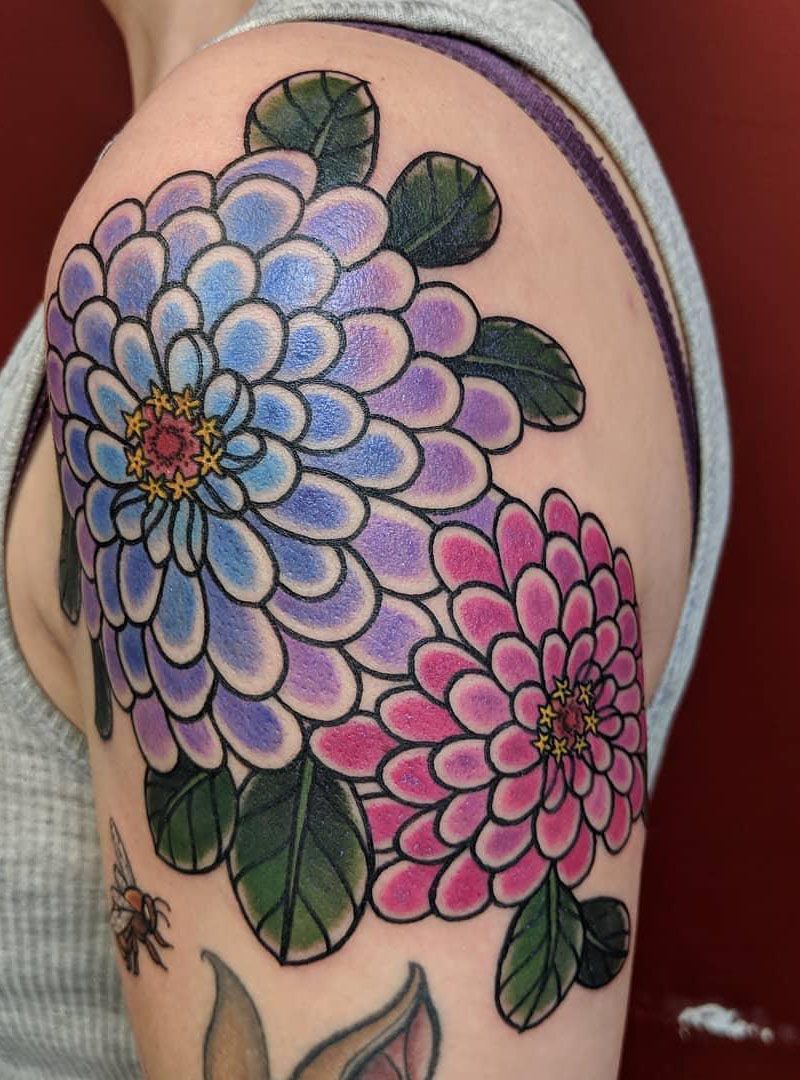 30 Pretty Zinnia Tattoos You Will Love