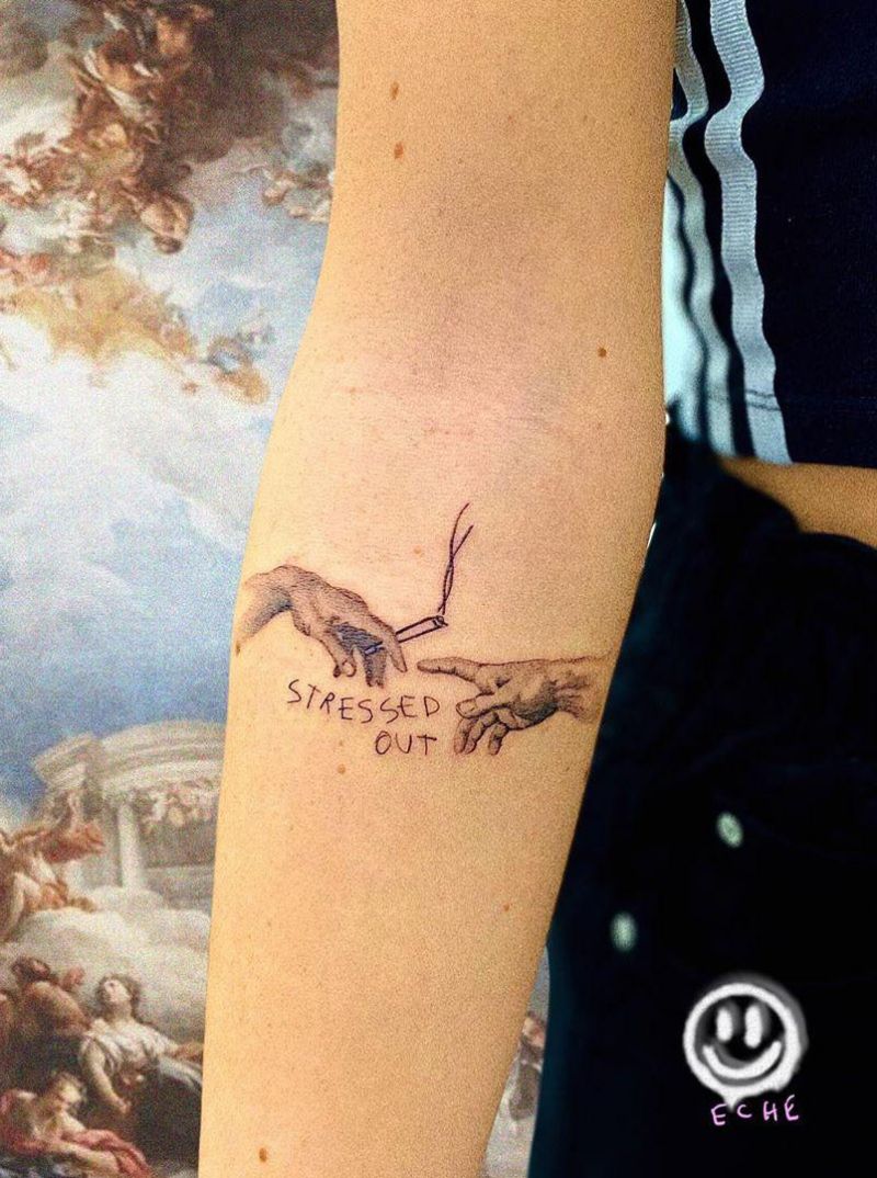 30 Pretty Cigarette Tattoos You Will Love