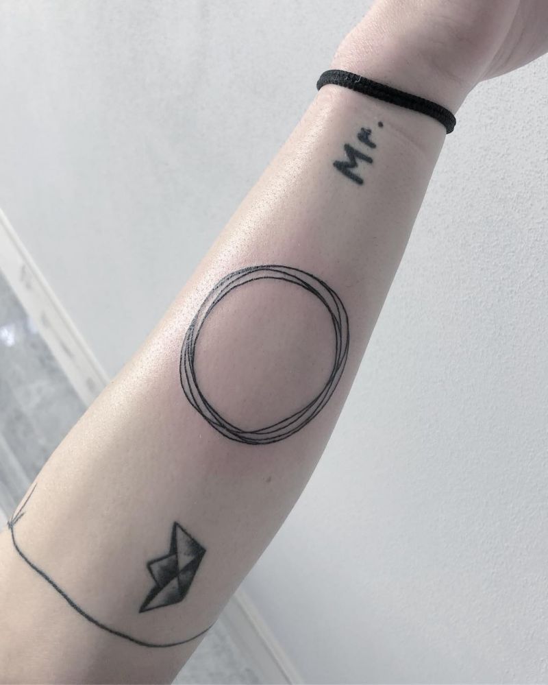 30 Pretty Circle of Life Tattoos Enhance Your Personality