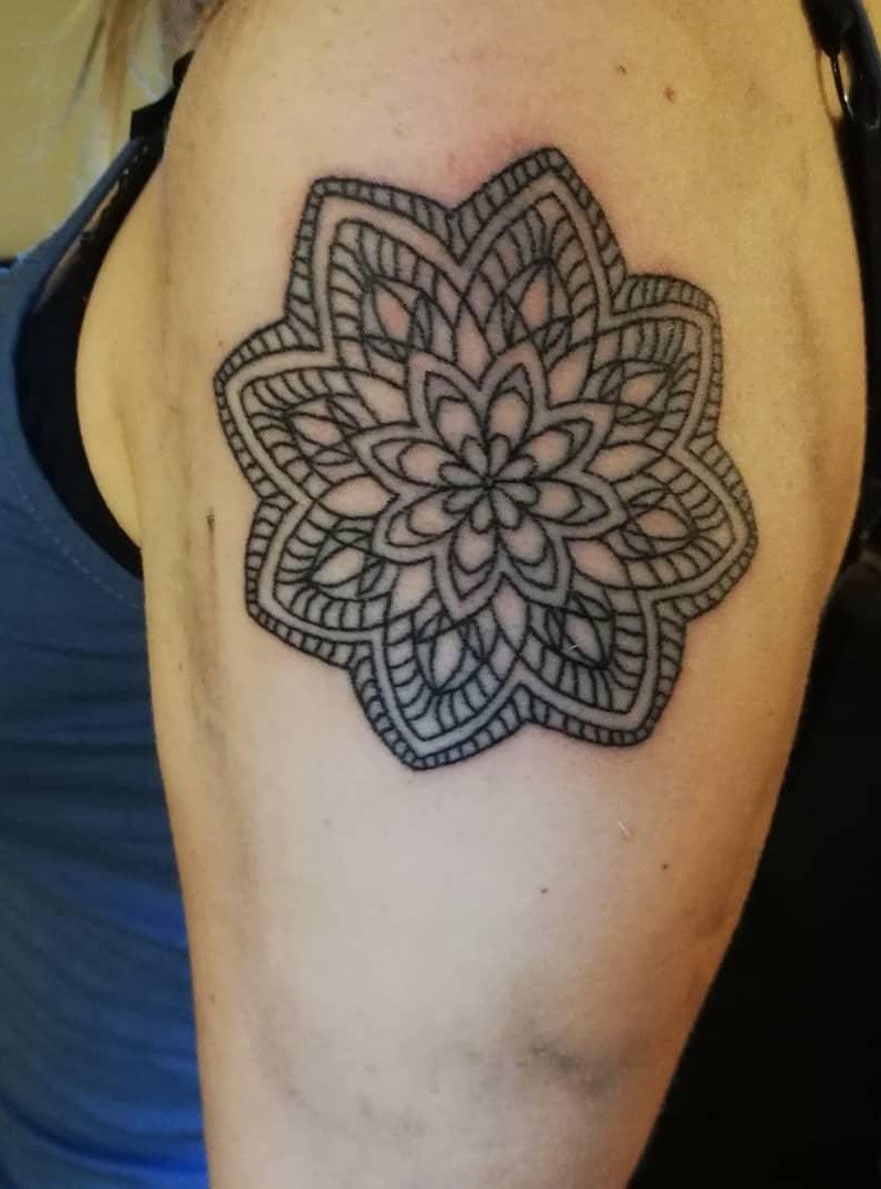 30 Pretty Flower of Life Tattoos Let You Be Kind to Life