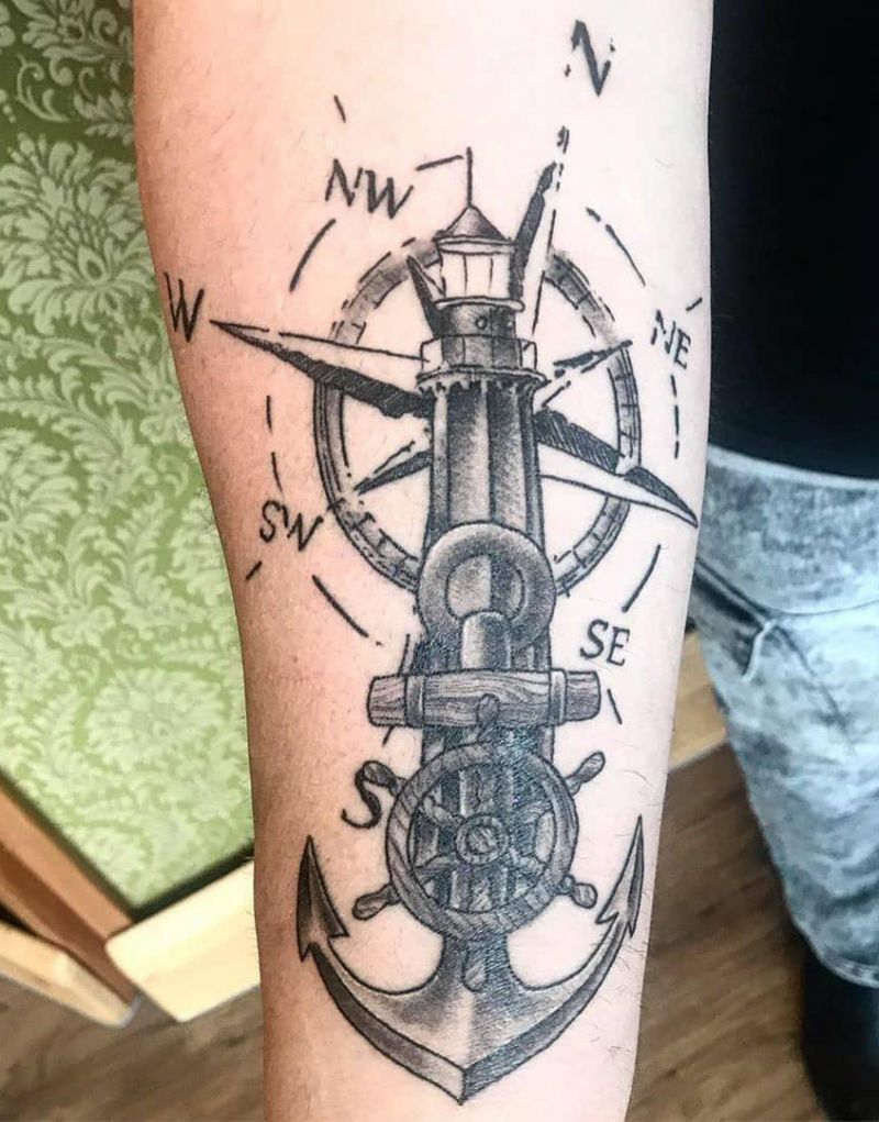 30 Stunning Lighthouse Tattoos Enhance Your Personality