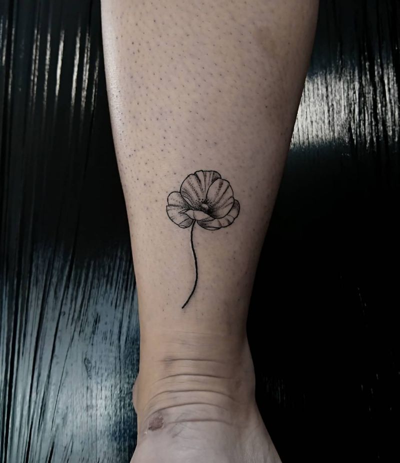 30 Pretty Poppy Tattoos to Inspire You