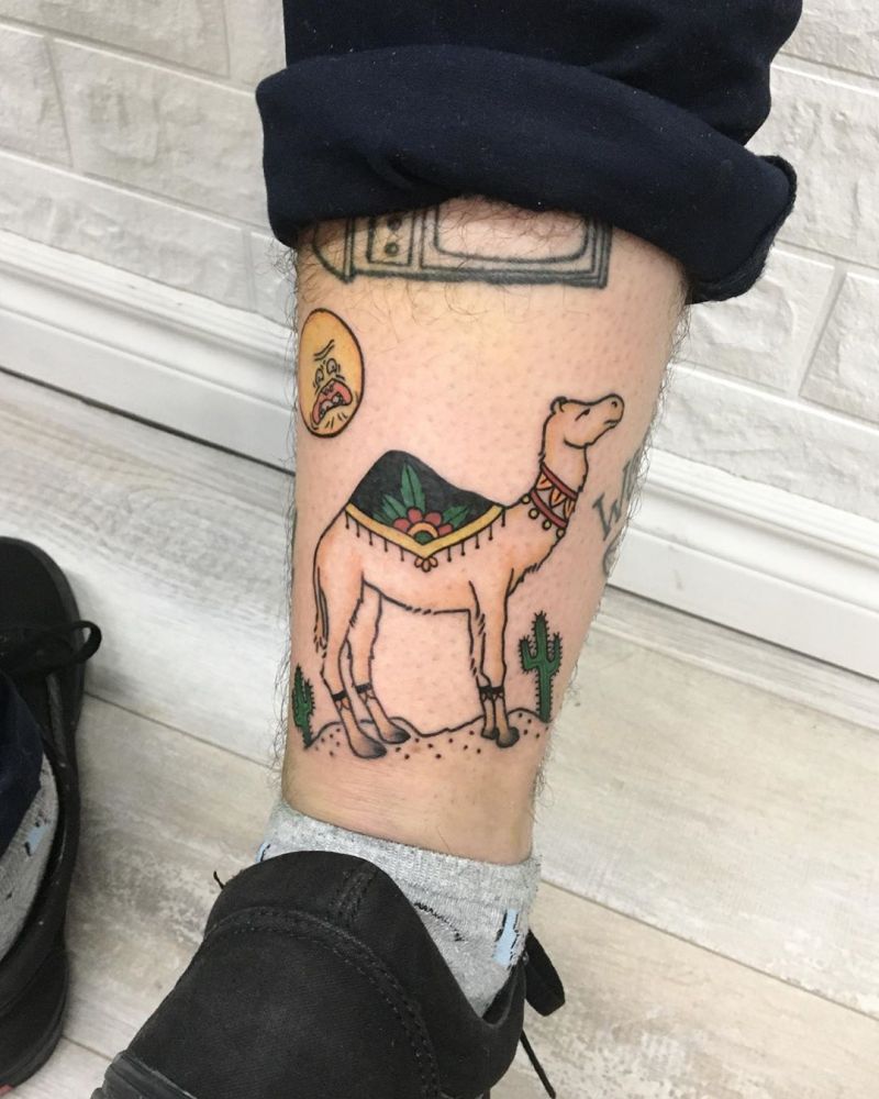 30 Pretty Camel Tattoos to Inspire You