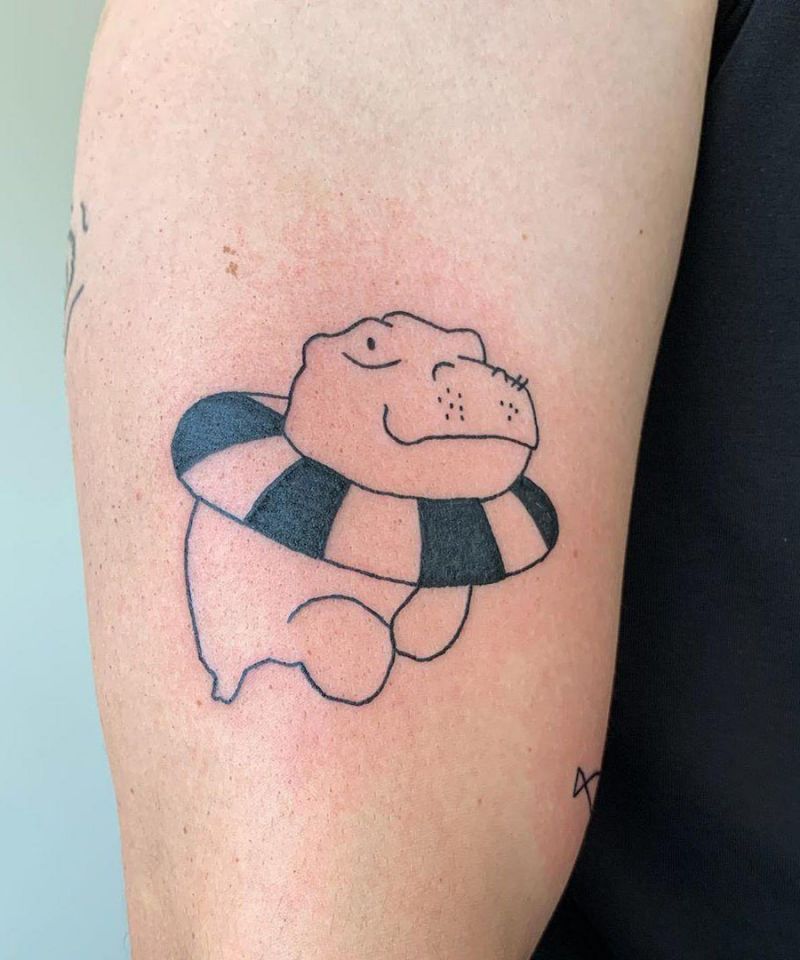 30 Perfect Hippo Tattoos Make You Attractive