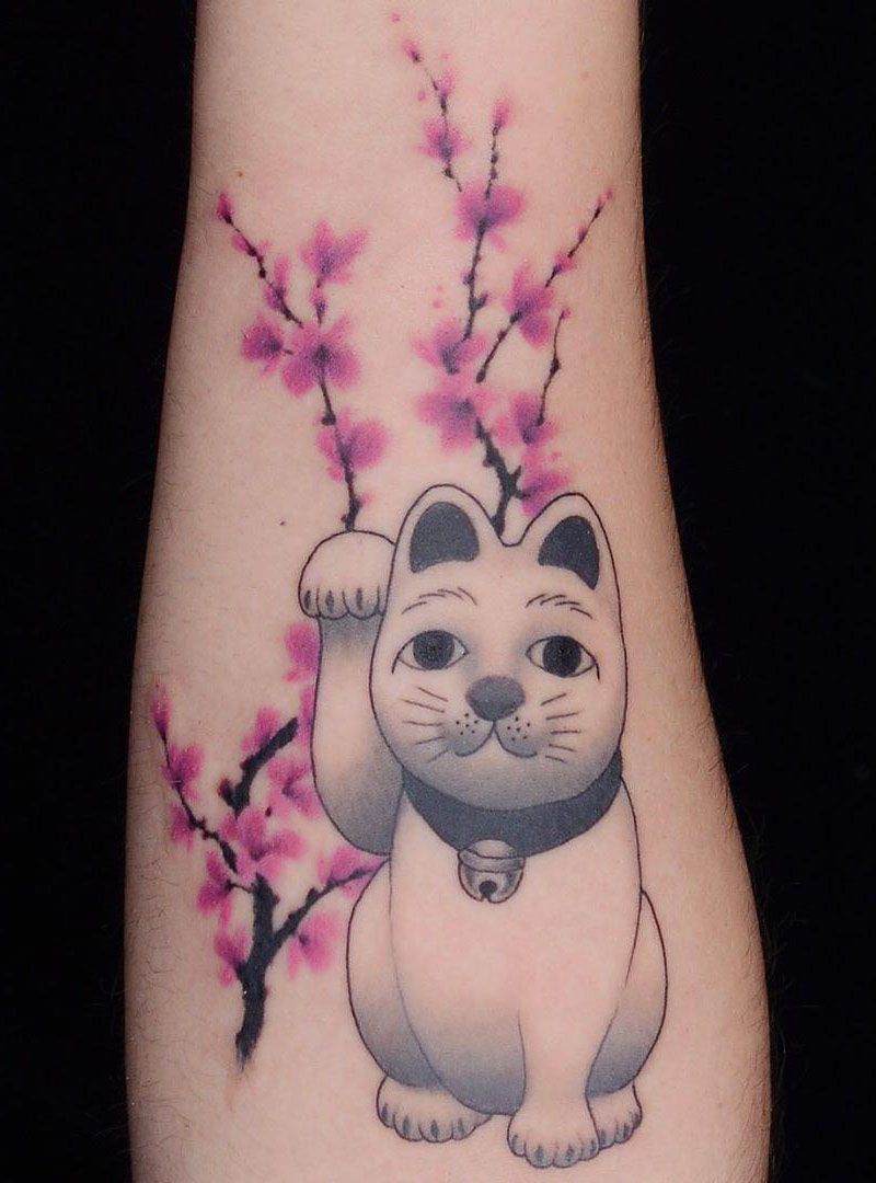 30 Pretty Plum Blossom Tattoos Make You Attractive