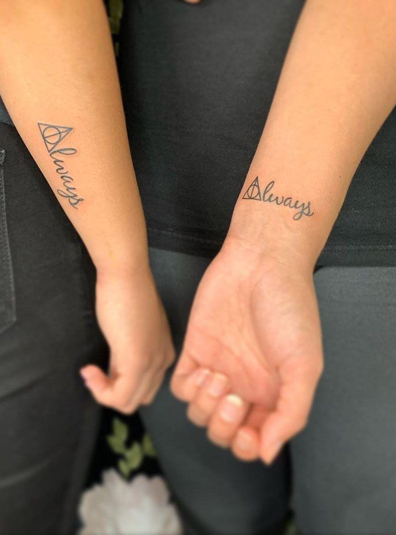 30 Pretty Sister Tattoos Let You Always Miss Each Other