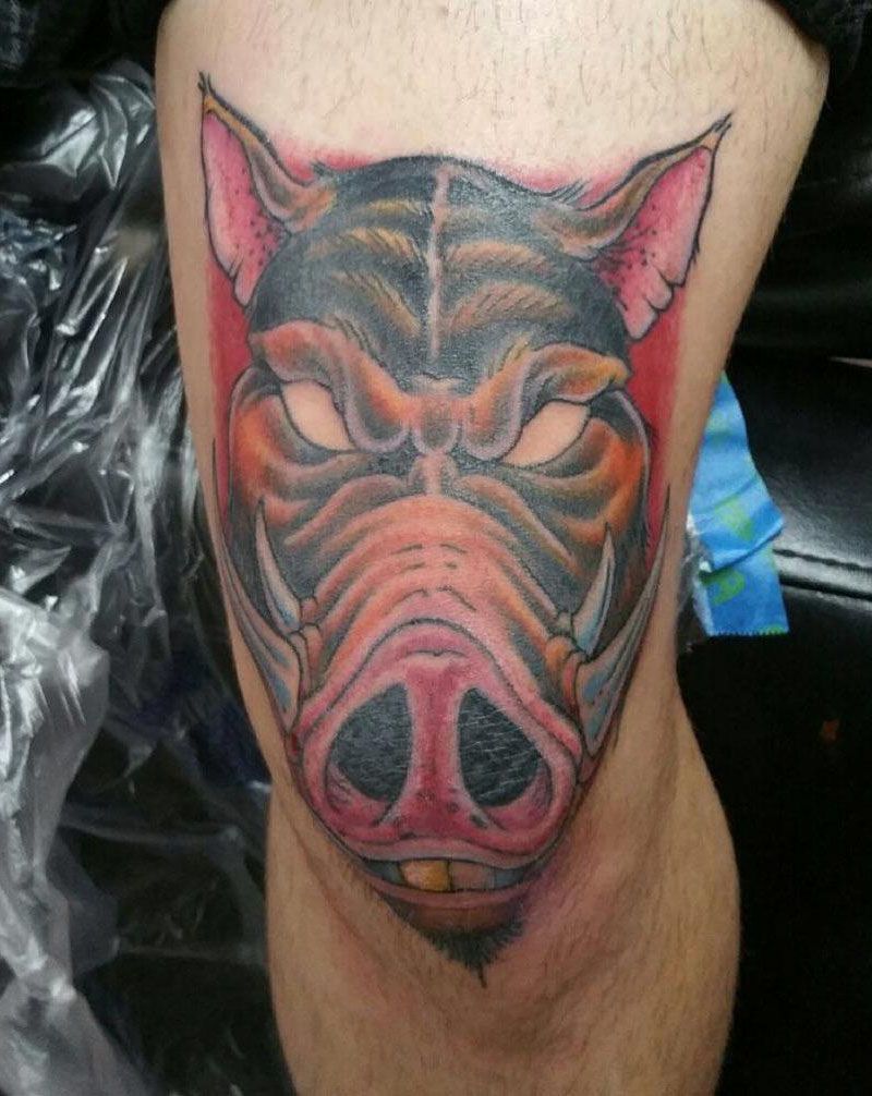 30 Pretty Wild Boar Tattoos You Must Try