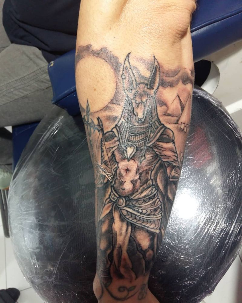 30 Pretty Anubis Tattoos Make You Charming