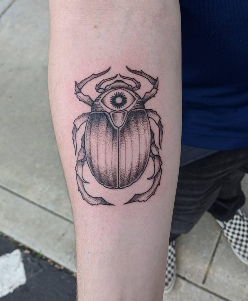 30 Pretty Beetle Tattoos You Must Try