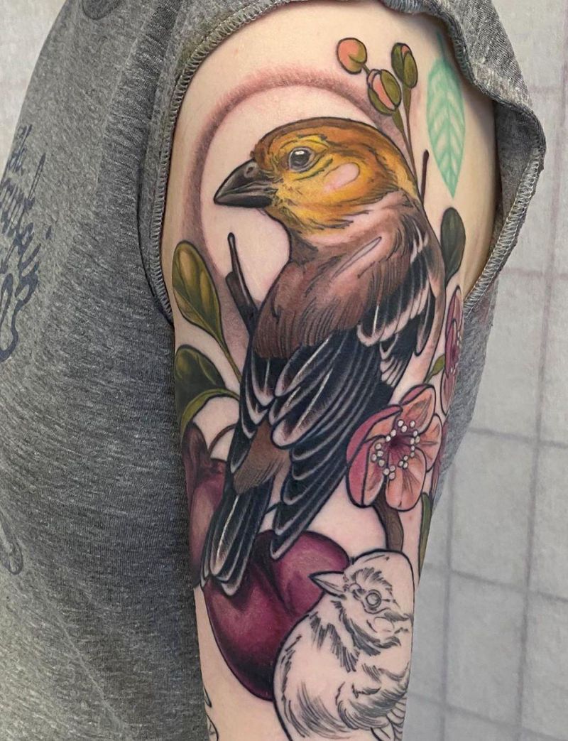 30 Pretty Goldfinch Tattoos to Inspire You