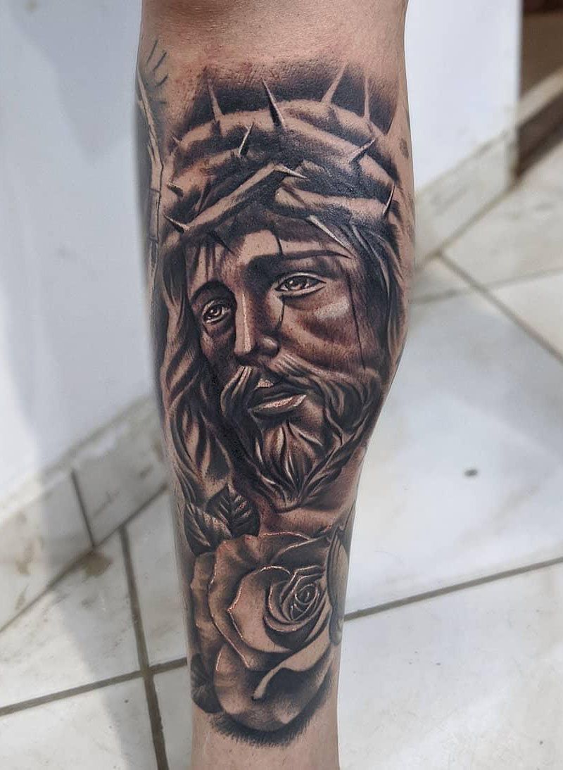 30 Perfect Jesus Tattoos to Inspire You