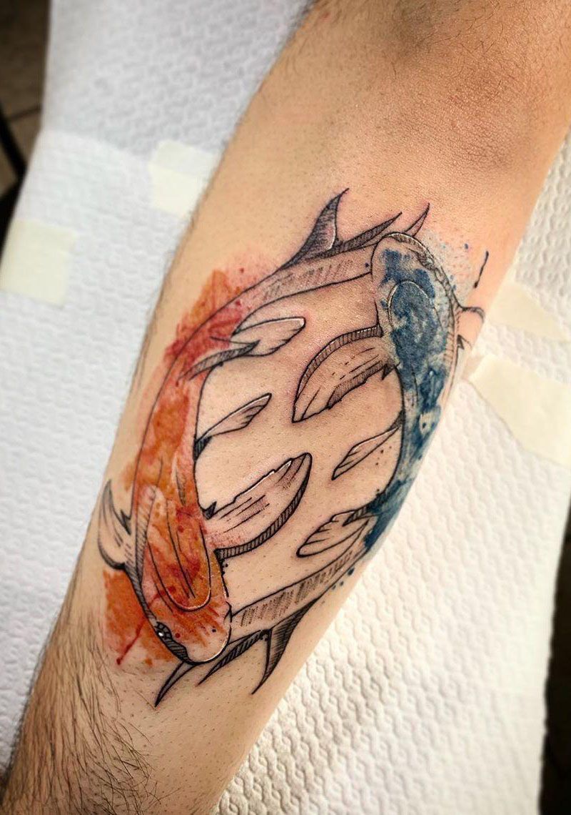 30 Pretty Koi Fish Tattoos Improve Your Temperament