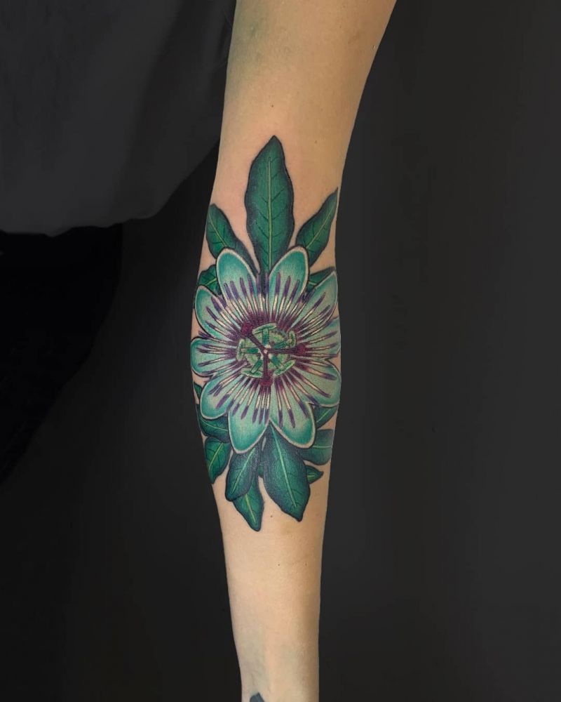 30 Pretty Passion Flower Tattoos You Must Try