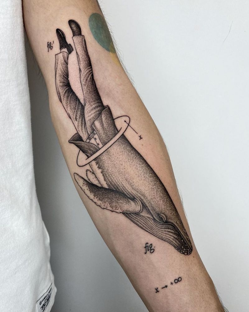 30 Pretty Whale Tattoos to Inspire You