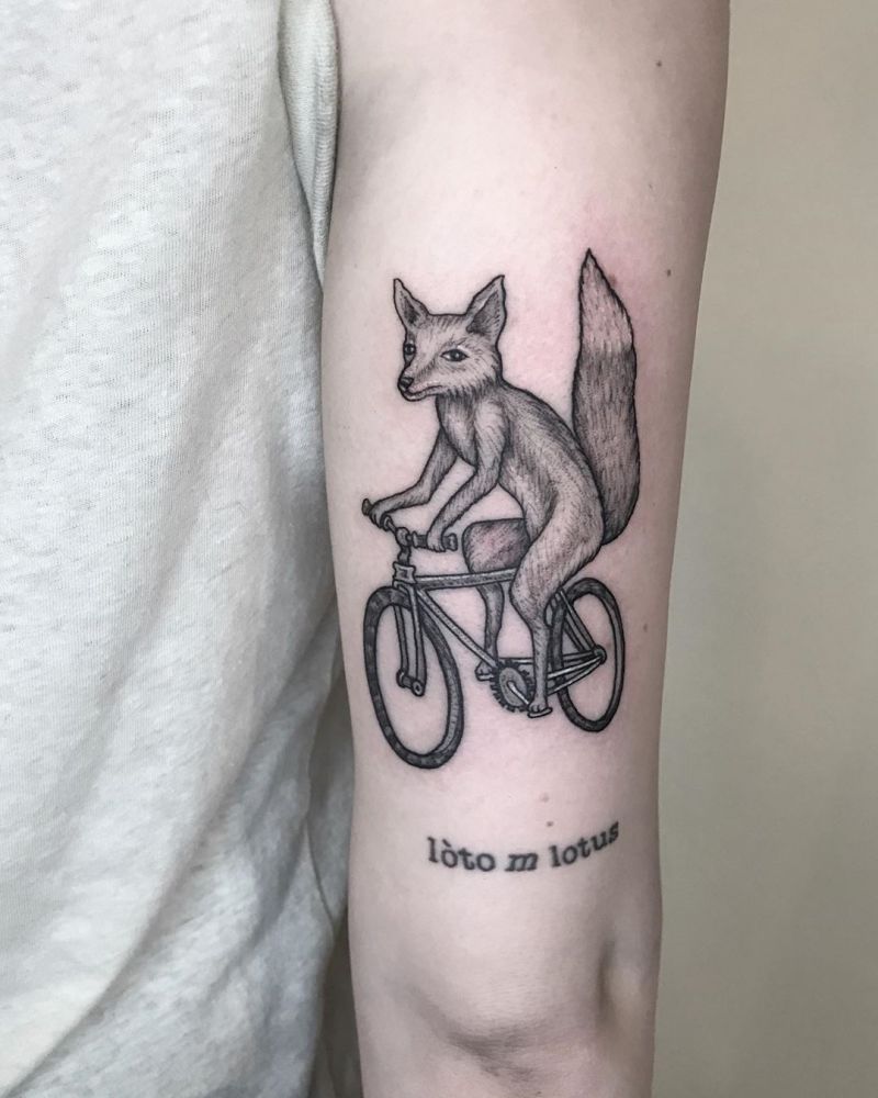 30 Pretty Bicycle Tattoos Make You Beautiful