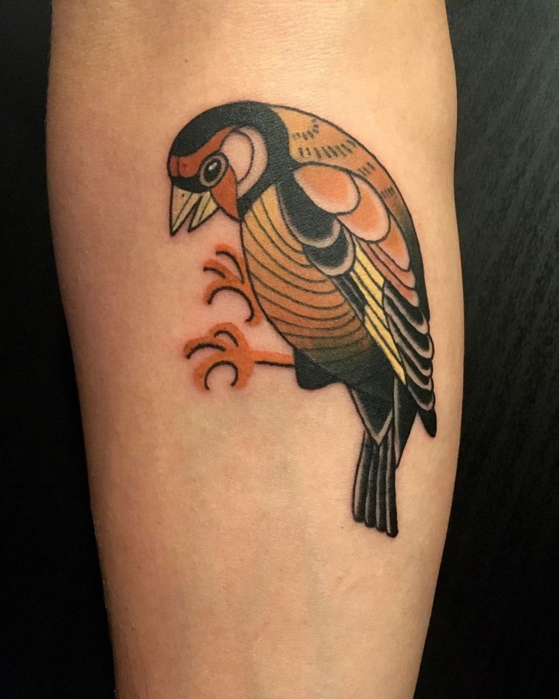 30 Pretty Goldfinch Tattoos to Inspire You