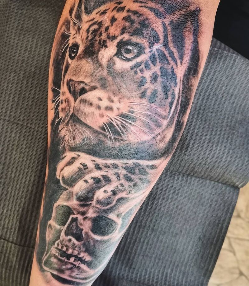 30 Pretty Jaguar Tattoos You Will Love to Try