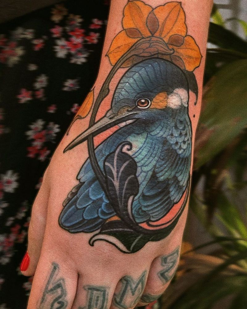 30 Pretty Kingfisher Tattoos You Must Try