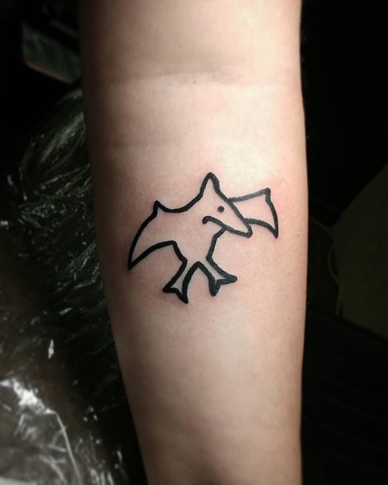 30 Pretty Pterodactyl Tattoos You Will Love