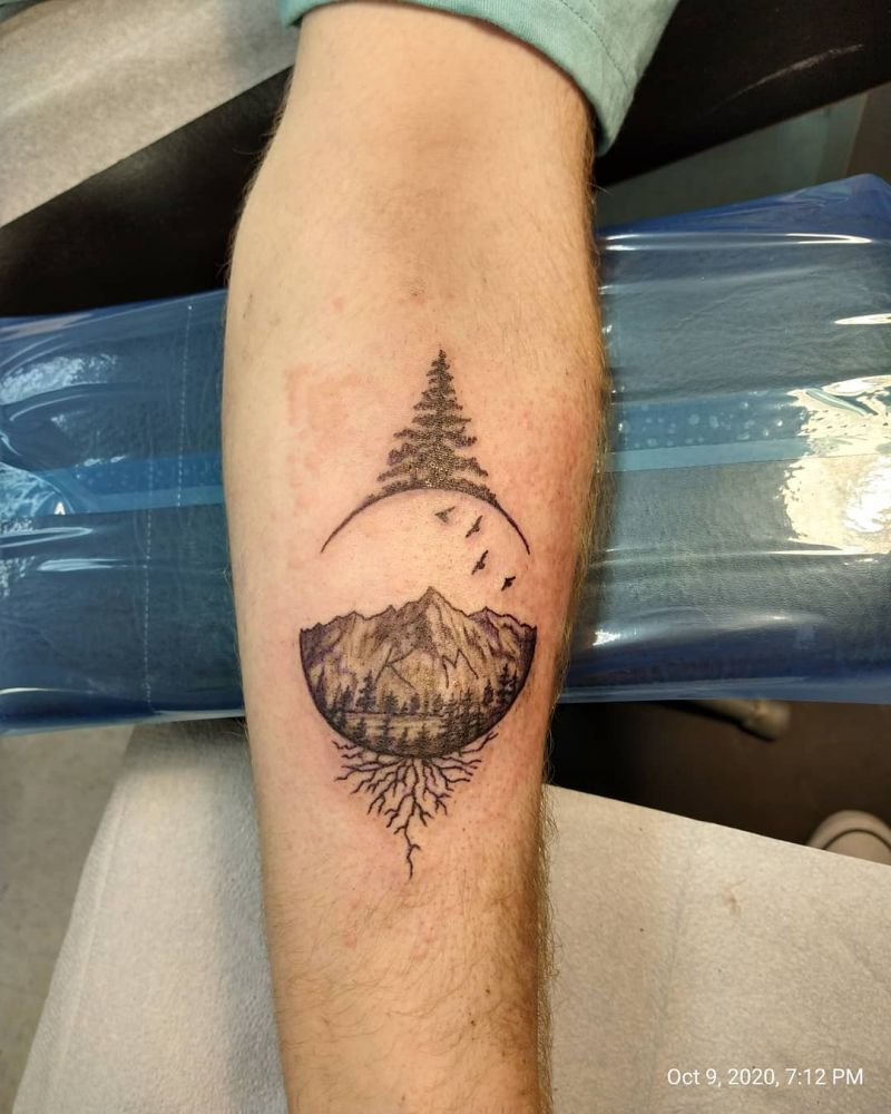 30 Pretty Tree Tattoos Make You Elegant