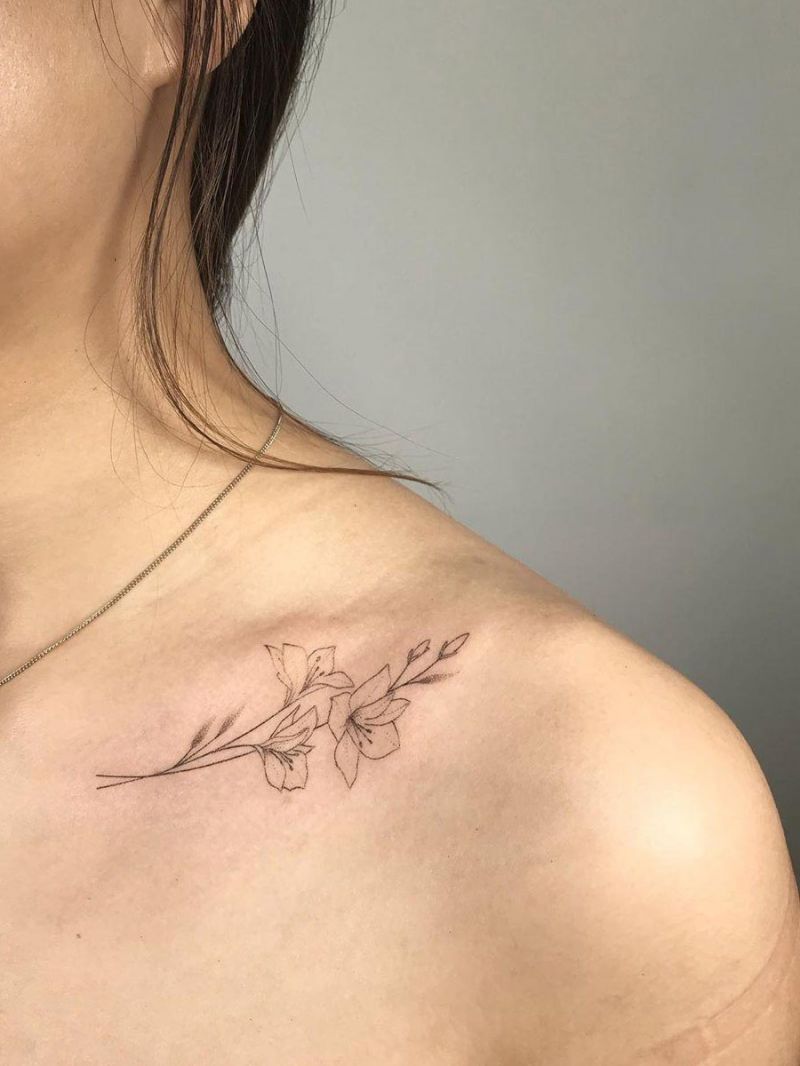 30 Pretty Alstroemeria Tattoos Show Your Temperament