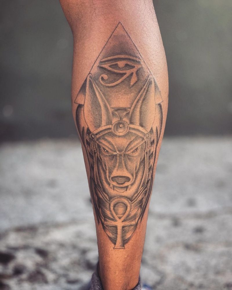 30 Pretty Anubis Tattoos Make You Charming