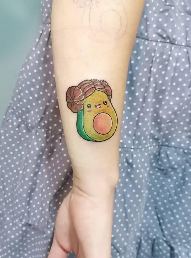 30 Pretty Avocado Tattoos Make You Elegant