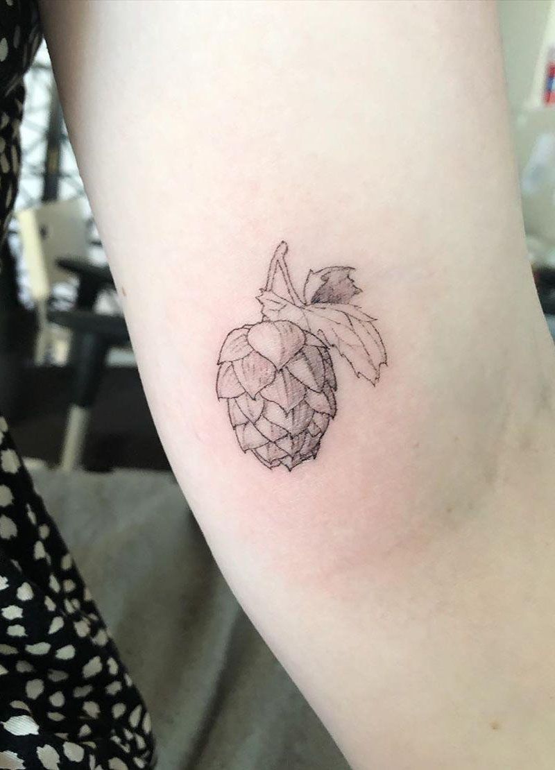 30 Pretty Hops Tattoos You Must Try