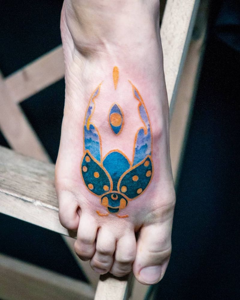 30 Pretty Ladybug Tattoos to Inspire You