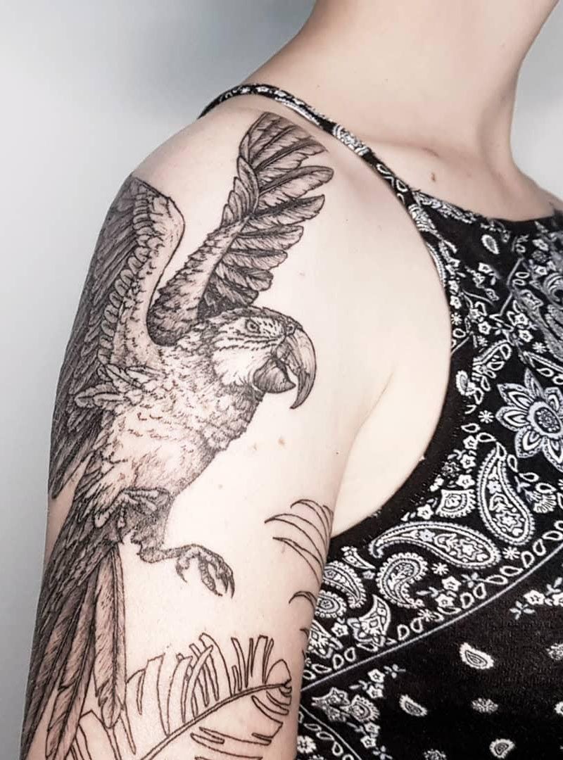 30 Pretty Macaw Tattoos Bring You Happiness