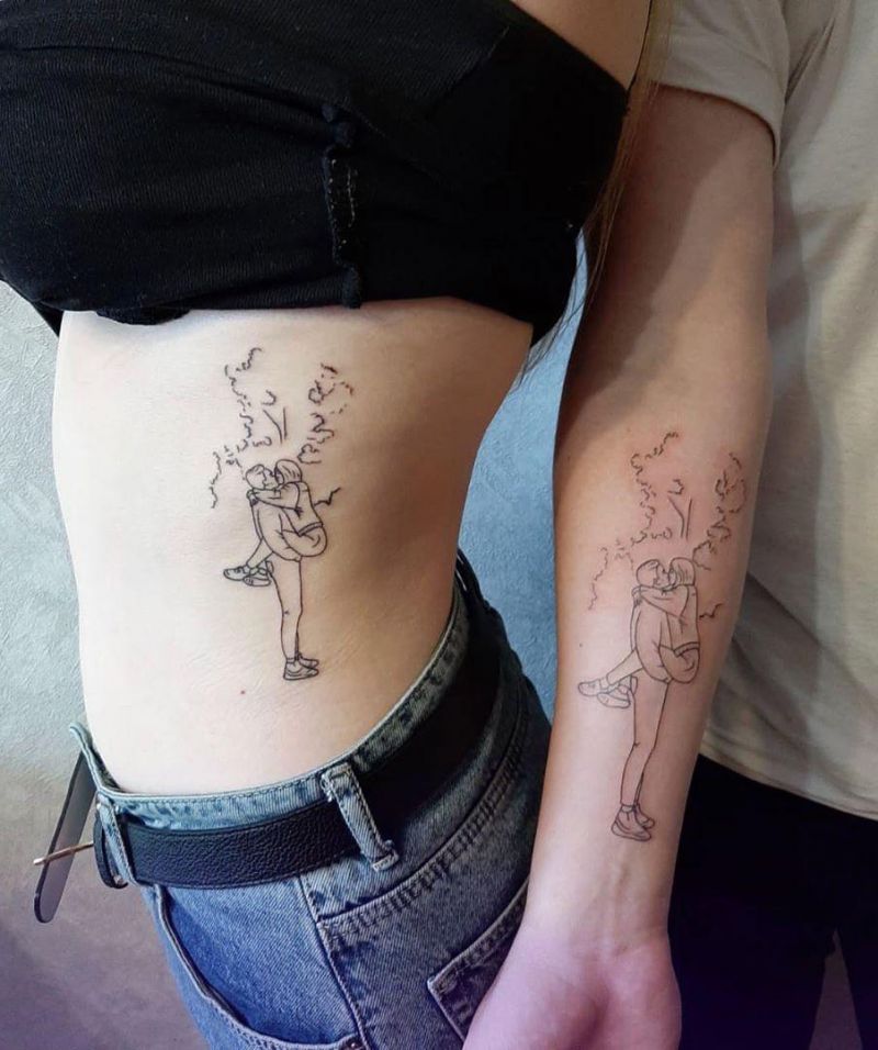 30 Pretty Pair Tattoos You Will Love