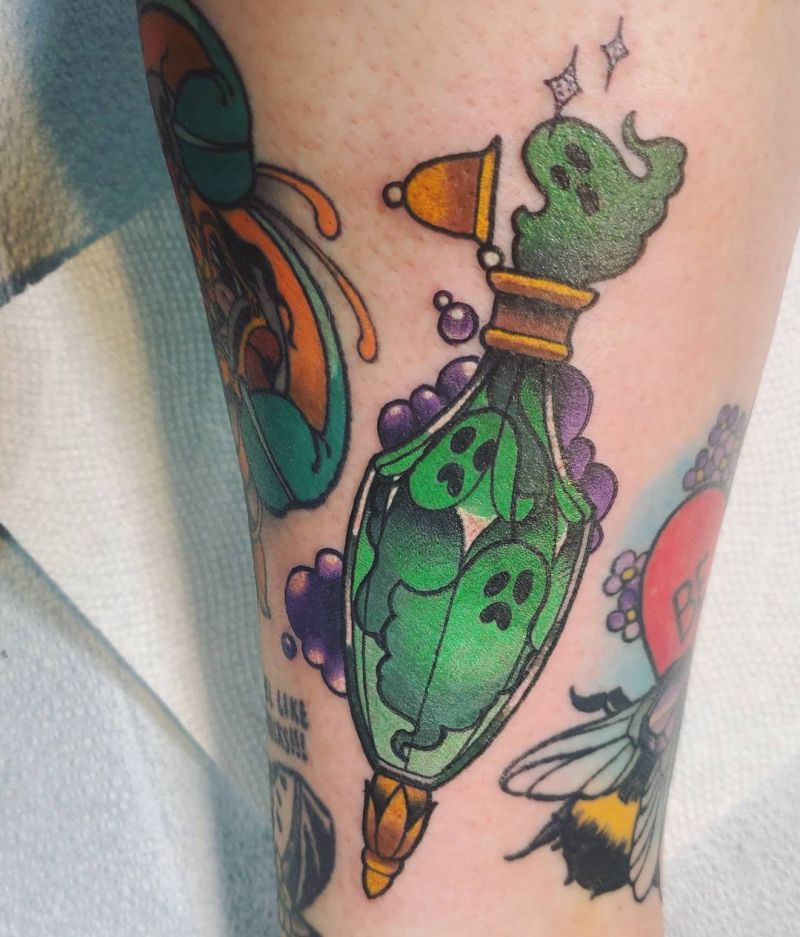 30 Perfect Potion Tattoos Make You Attractive