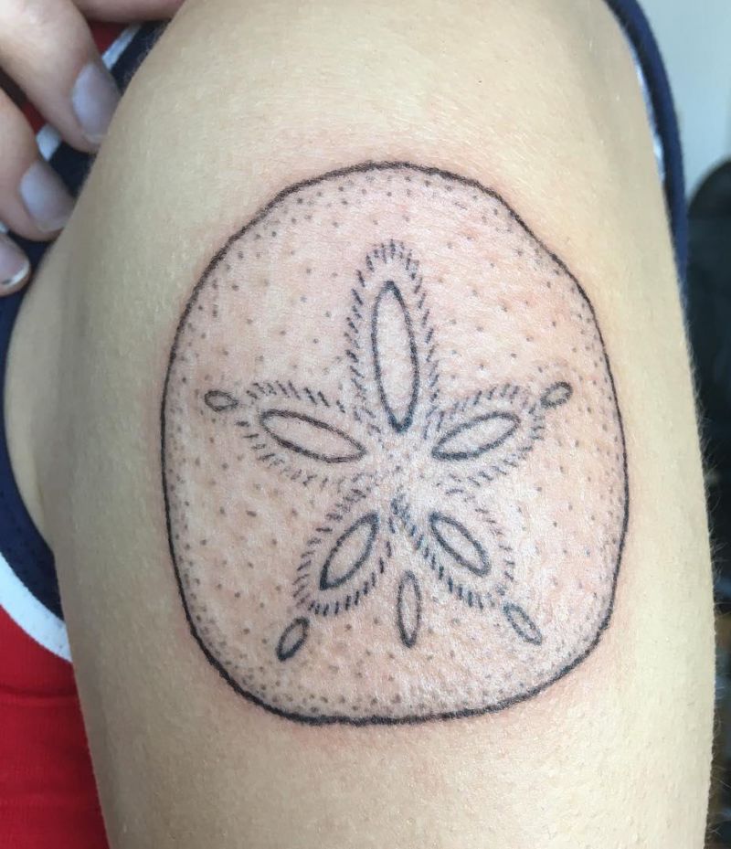 30 Pretty Sand Dollar Tattoos to Inspire You