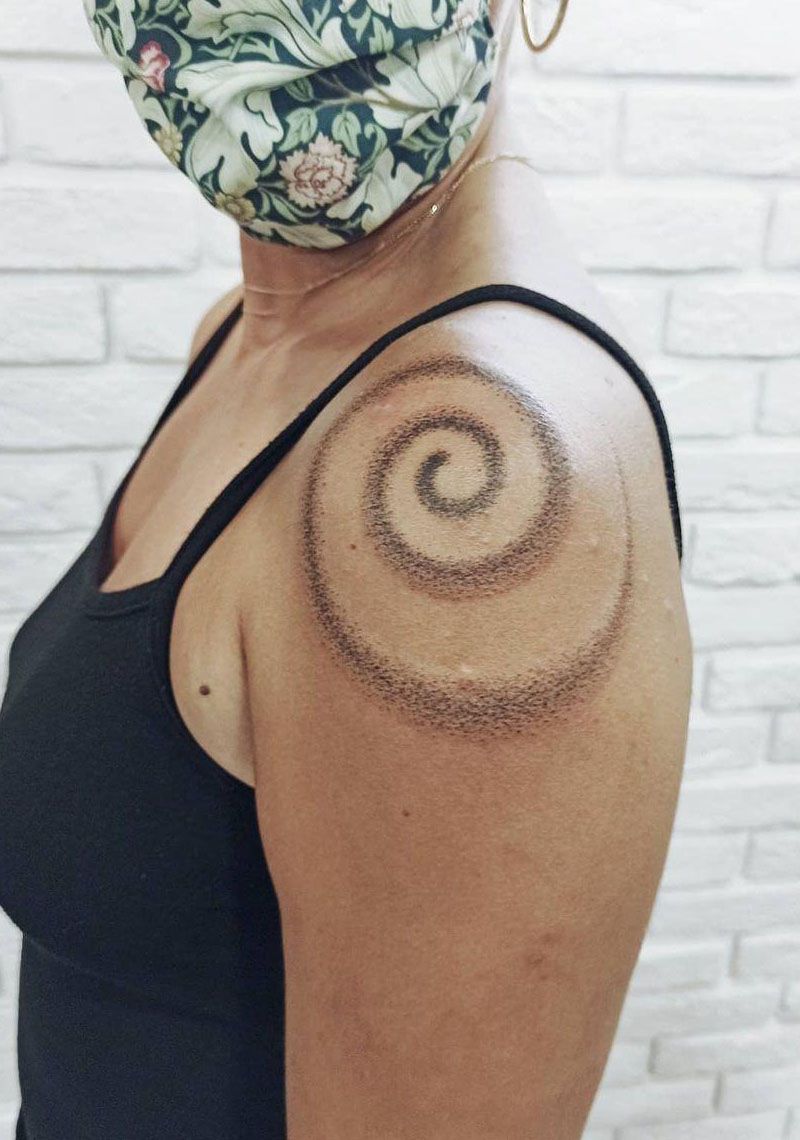 30 Pretty Spiral Tattoos You Will Love