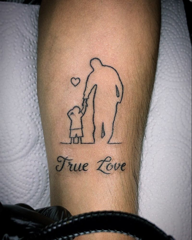 30 Pretty True Love Tattoos to Inspire You