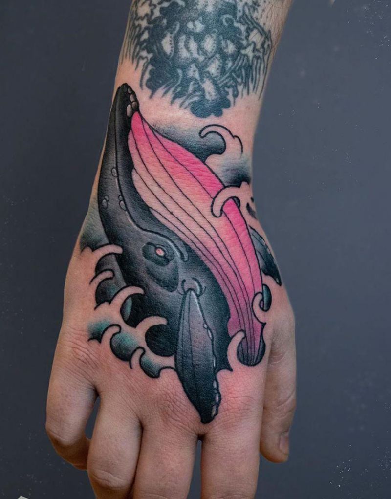 30 Pretty Whale Tattoos to Inspire You