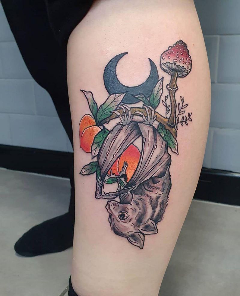 30 Pretty Bat Tattoos Improve Your Temperament