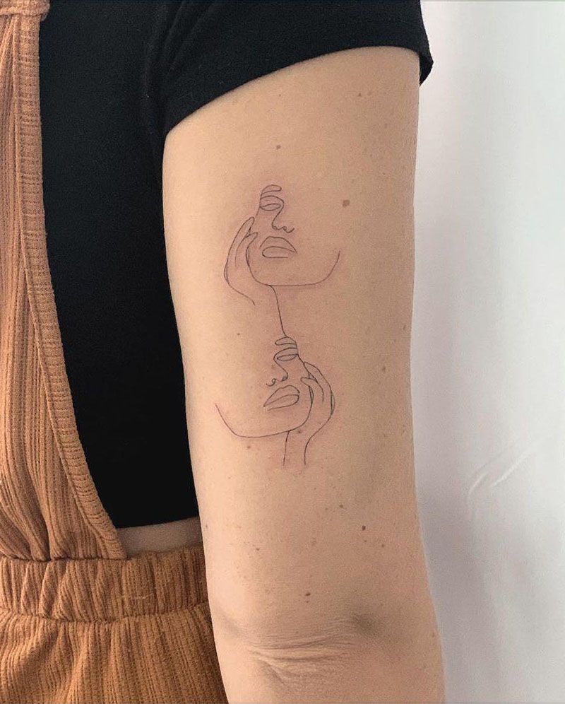 30 Pretty Gemini Tattoos to Inspire You