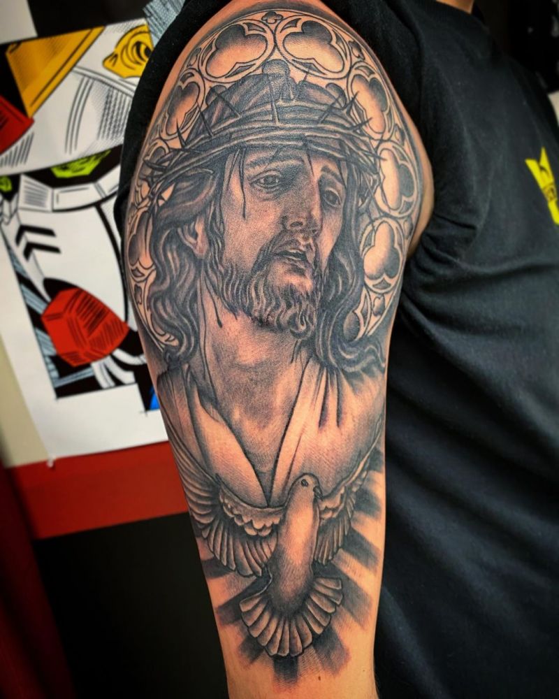 30 Perfect Jesus Tattoos to Inspire You