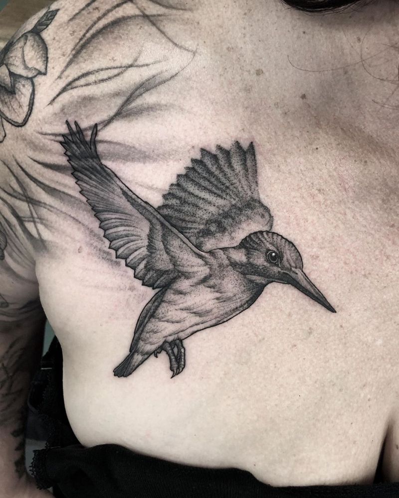 30 Pretty Kingfisher Tattoos You Must Try