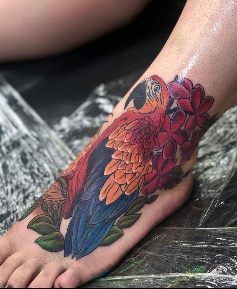 30 Pretty Macaw Tattoos Bring You Happiness