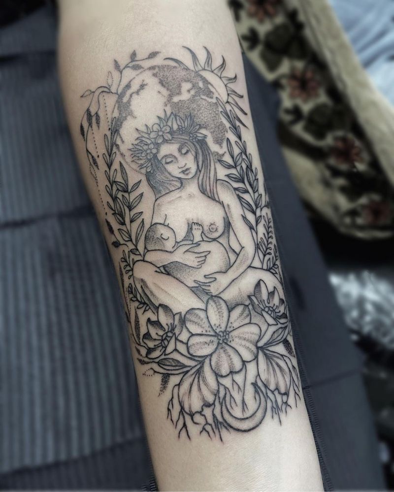 30 Pretty Mother Nature Tattoos You Will Love to Try