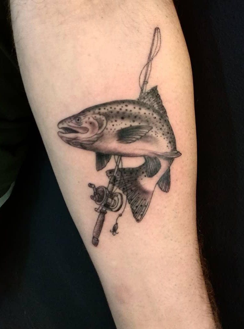 30 Pretty Salmon Tattoos You Will Love