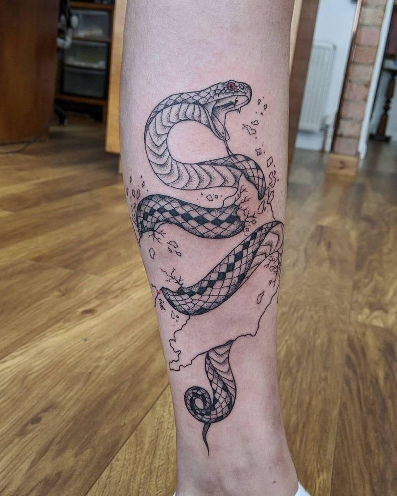 30 Pretty Viper Tattoos You Will Love