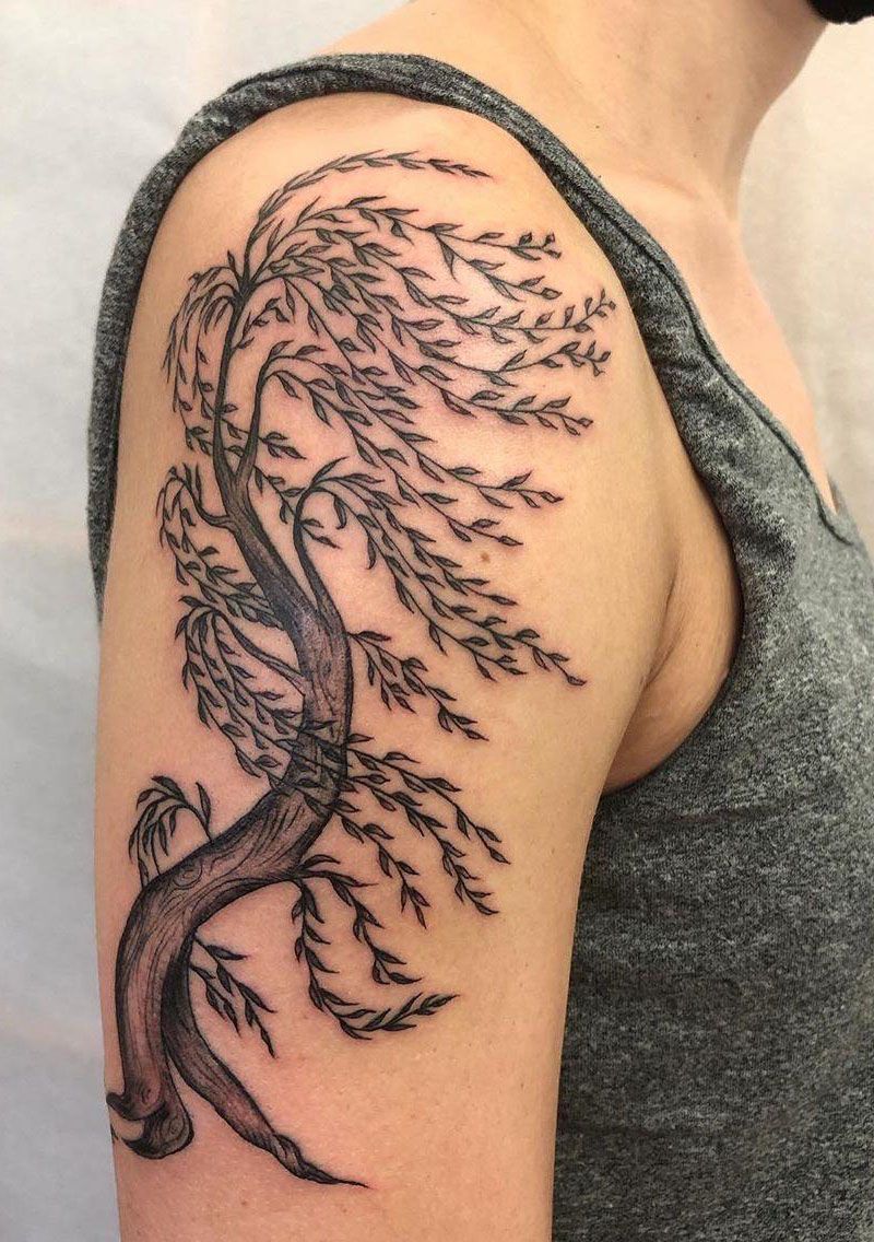 30 Pretty Willow Tattoos Enhance Your Personality