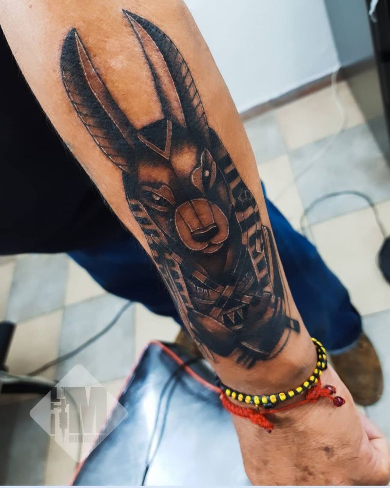 30 Pretty Anubis Tattoos Make You Charming