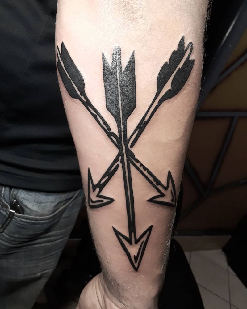 30 Pretty Archery Tattoos that Can Enhance Your Temperament