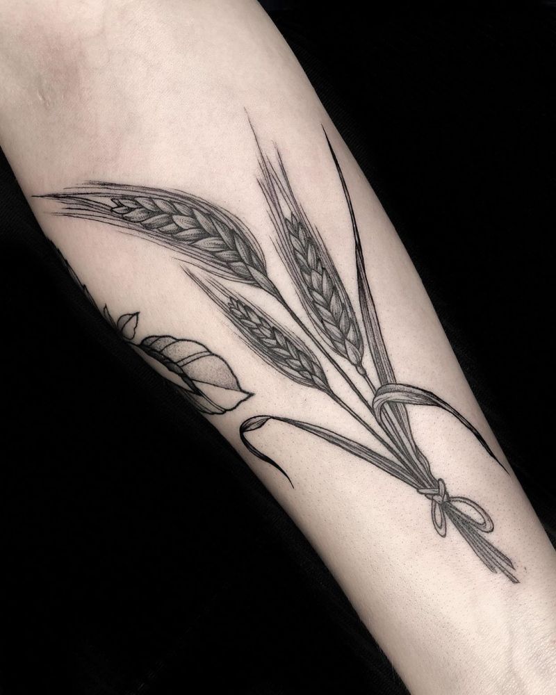 30 Pretty Barley Tattoos to Inspire You